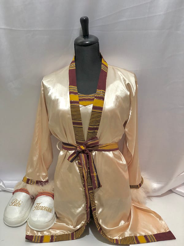 Ensemble peignoir chic