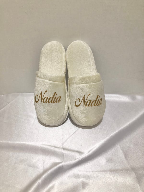 Chaussons personnalisés femme
